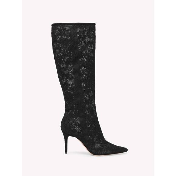 Gianvito Rossi Claudia 85 Lace Boot in Black 37 - Picture 2 of 4